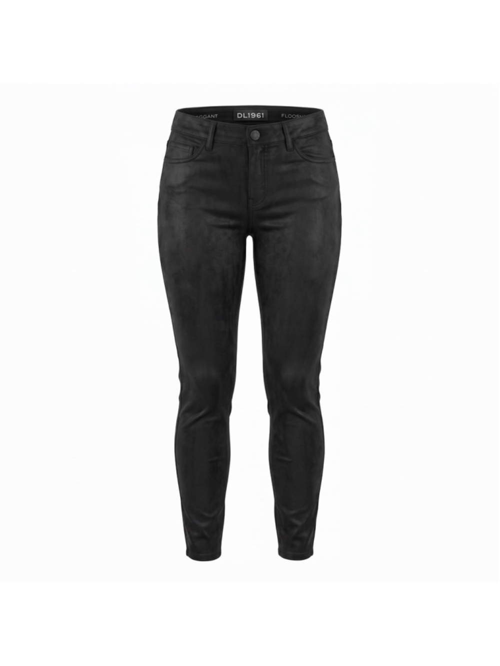 DL1961 Florence Instasculpt Skinny Jeans Black Cotton Stretch Mid Rise Womens 30